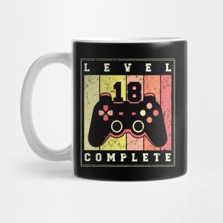 Cool birthday gift | Level 18 complete Mug